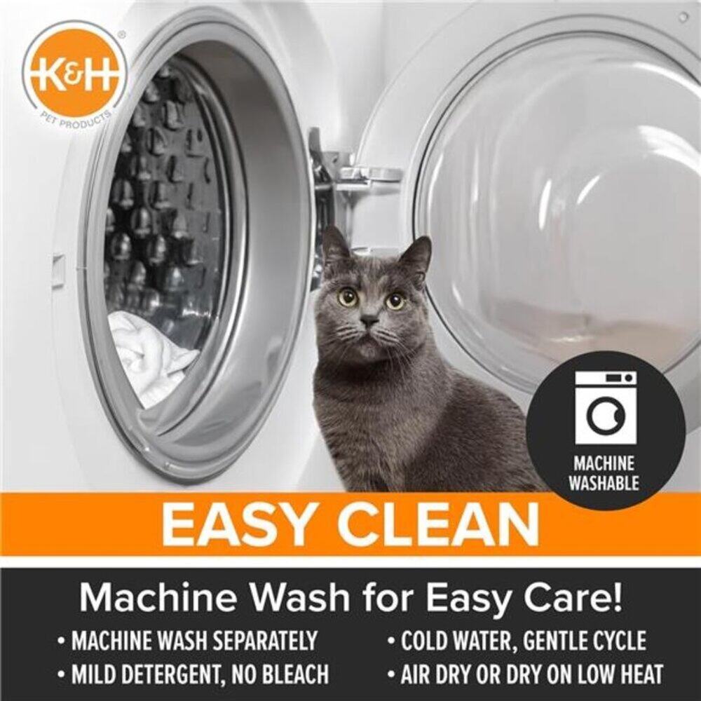 Self-Warming Cat Pad Self Heating Pad for Cat Reversible Beds Blanket 21 x 17 in - Picture 5 of 7